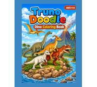 Truno Doodle Dino Coloring Book