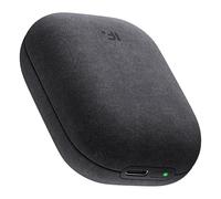 TRUNYEE Mini Riscaldatore per Mani, Riscaldatore per Mani Elettrico Ricaricabile da 4000mAh, 3 Livelli Riscaldamento Morbido Simile al