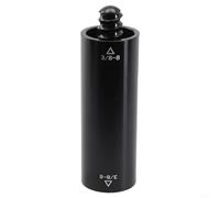 Trurovem Estensione per stecca da biliardo in alluminio per biliardo e snooker, adattatore per albero centrale con filettatura 5/16-18 o 3/8-8, allungatore per piscina, nero, 28,3 g o 56,7 g (3/8-8