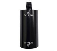 Trurovem Estensione per stecca da biliardo in alluminio per biliardo e snooker, adattatore per albero centrale con filettatura 5/16-18 o 3/8-8, allungatore per piscina, nero, 28,3 g o 56,7 g (5/16-18