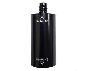 Trurovem Estensione per stecca da biliardo in alluminio per biliardo e snooker, adattatore per albero centrale con filettatura 5/16-18 o 3/8-8, allungatore per piscina, nero, 28,3 g o 56,7 g (5/16-18