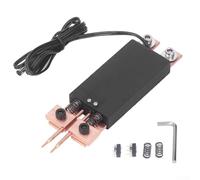 Trurovem Penna portatile per saldatura a punti con asta in rame per una rapida dissipazione del calore, design a doppia molla per estensione indipendente, teste a sfera concentriche, DC4-12V, ≥800A