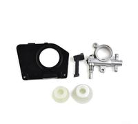 Trurovem Pompa dell'olio per motosega per sega 25CC 2500 con ingranaggio a vite senza fine, coperchio e ugello iniettore, accessorio di ricambio per lubrificazione