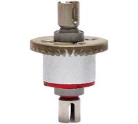 Trurovem Set di ingranaggi differenziali in lega aggiornato e kit albero di trasmissione per WLtoys 124019 124018 RC auto, costruzione in metallo per un trasferimento di potenza regolare, confezione