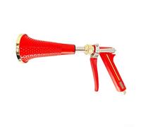 Trurovem Spruzzatore da giardino ad alta pressione per alberi da frutto, bacchetta per irrigazione agricola con ugello in rame, spray a getto a lunga distanza per la cura delle piante, rosso, 28 cm