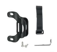 Trurovem Supporto per pompa per bicicletta, staffa di montaggio in nylon per fori per bulloni del telaio, clip di gonfiaggio portatile per ciclismo con chiave e bulloni, accessorio di fissaggio per