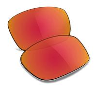 TRUSHELL Lenti di ricambio polarizzate per occhiali da sole Ray-Ban RB4068 60mm Rosso Fuoco - Polarizzate