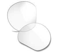 TRUSHELL Lenti polarizzate di ricambio per occhiali Oakley Meta HSTN OW8002-51mm AI, Hd Clear - Non polarizzato, Meta HSTN OW8002-51mm