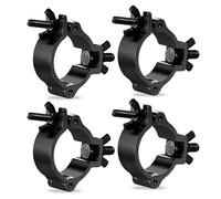 Truss Clamp,4 Pezzi 48-52 mm Morsetto Per Traliccio Luci,Morsetto Per Luci Da Palcoscenico,Luce Di Scena Morsetti Gancio Per Luci Sceniche Mobili E Proiettori,Capacità Di Carico Di 200 Kg