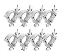 Truss Clamp 48-51mm,Forreen Morsetto per Luci da Palcoscenico Lega di Alluminio Metà Conica Resistente Luce di Scena Morsetti Gancio,Capacità di Carico 100kg per Faretti Standard Fari Mobili