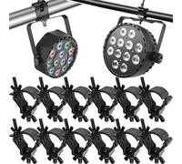 Truss Clamp 48-51mm,YouXiaor 12PCS Morsetto per Traliccio Luci Ganci Tralicci Luci Palcoscenico Lega di Alluminio Metà Conica Resistente Luce di Scena Morsetti Gancio Truss Morsetto di Fissaggio