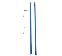 Truss Rod a due vie in acciaio per chitarra, 9 x 440 mm, 2 pezzi, blu