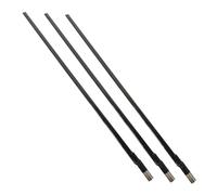 Truss Rod per Chitarra 3 Pezzi Ferro Nero per Manico | Ricambio per Assemblaggio del Collo, Accessorio di Base per Strumenti, Formato Pratico 3 Pezzi