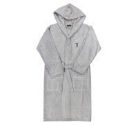 TRUSSARDI ACCAPPATOIO CON CAPPUCCIO IN SPUGNA 100% COTONE - RIBBON