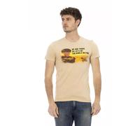 Trussardi Action Beige Cotton Men's T-Shirt - XL