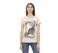 Trussardi Action Beige Cotton Women T-Shirt - XS