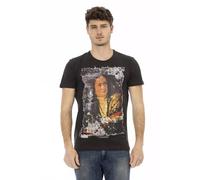 Trussardi Action Black Cotton Men's T-Shirt - 3XL