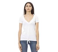 TRUSSARDI Action Donna T-Shirt Bianca Nuova