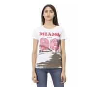 Trussardi - Action T-shirt a maniche corte - - Tops - Donna - Bianco - M