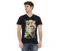 TRUSSARDI Action Uomo Conqueror T-Shirt A V Nera Nuova
