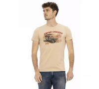 TRUSSARDI Action Uomo Safari Cruisers T-shirt Sabbia 2AT02B004 2XL