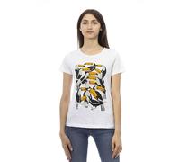Trussardi Action White Cotton Women T-Shirt - S