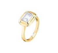 TRUSSARDI Anello Donna in Acciaio, Zirconi, Collezione T-DESIGN, Regalo Anniversario