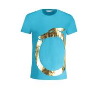 Trussardi Azzurro Cotton Men T-Shirt - L