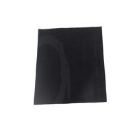 Trussardi Beachwear Black Cotton Men Beach Towel