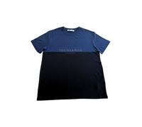 Trussardi Beachwear Blue Cotton Men T-Shirt - XXL