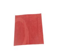 Trussardi Beachwear Red Cotton Men Swim Towel