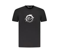 Trussardi Black Cotton Men T-Shirt - XL
