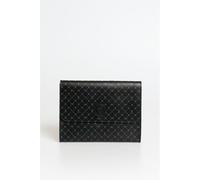Trussardi Black Polyester Men Clutch