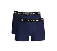 Trussardi Blu Cotton Men's Boxer - M