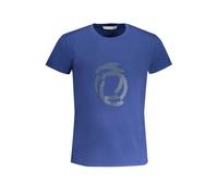Trussardi Blue Cotton Men's T-Shirt - XXL