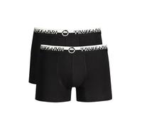 Trussardi, ,Underwear ,Uomo ,Nero ,2XL Boxer in Cotone Nero Vita Elastica