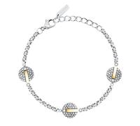 Trussardi Bracciale Acciaio Bicolore T-Round - Bracciale