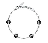 Trussardi Bracciale Acciaio Cristalli T-Round - Bracciale