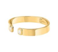 Trussardi Bracciale Donna in Acciaio, Collezione T-DESIGN, Bangle, Pietra Ottagonale - TJAYV01