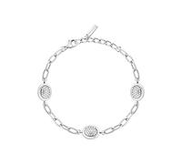 Trussardi Bracciale Donna in Acciaio, Cristalli, Collezione T-CONCEPT - TJAYY21