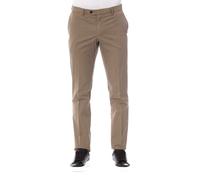 Trussardi Brown Cotton Men Trouser - IT46 | S