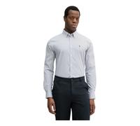 Trussardi - Camicia a Righe Regular Fit Facile da Stirare - - Shirts - Uomo - Blu - M