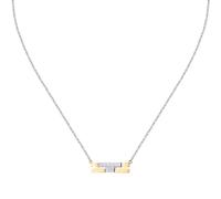 TRUSSARDI Collana Donna T-Logo in Acciaio, Zirconi - TJAXC06