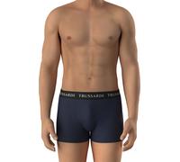 trussardi Confezione da 2 boxer uomo in cotone - blu scuro