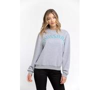 Trussardi Gray Cotton Women Sweatshirt - S