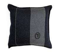 TRUSSARDI HOME 1 CUSCINO ARREDO 40X40 CM "NEW TWEED BLU" misto cotone