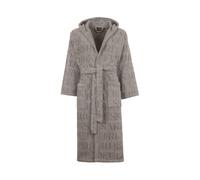 Trussardi Home Accappatoio con Cappuccio in Puro Cotone Overlogo S120