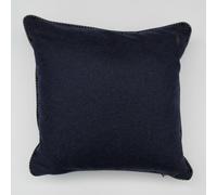 TRUSSARDI HOME1 CUSCINO ARREDO 40X40 CM "WALLY PANNO BLU" misto cotone