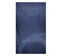 Trussardi Telo mare piscina o spa cotone spugna tessuto logato cm.170 x 90 (circa) articolo TRU2MTW01, DAB Dark blue, Taglia unica