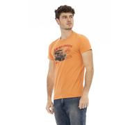Trussardi Maglietta marrone / arancione / rosso Uomo Trussardi L